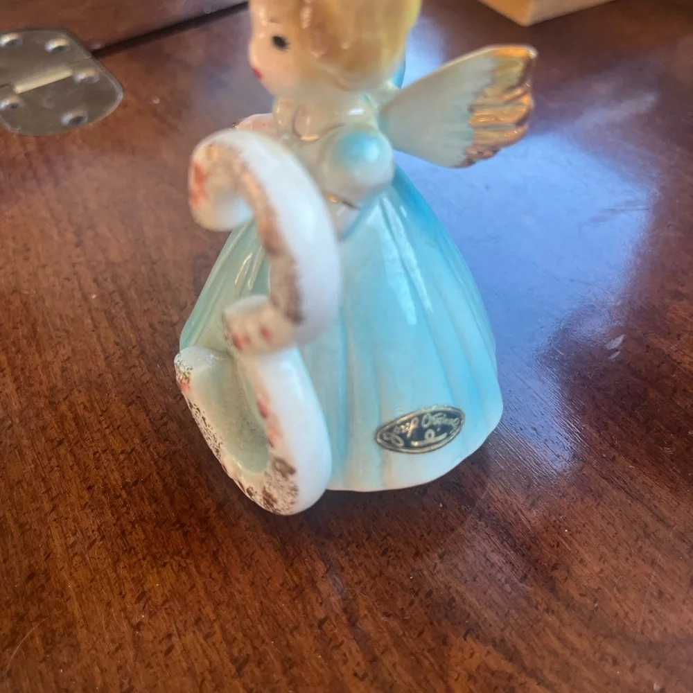 Josef Originals Vintage #3 Birthday Angel Girl Porcelain Figurine